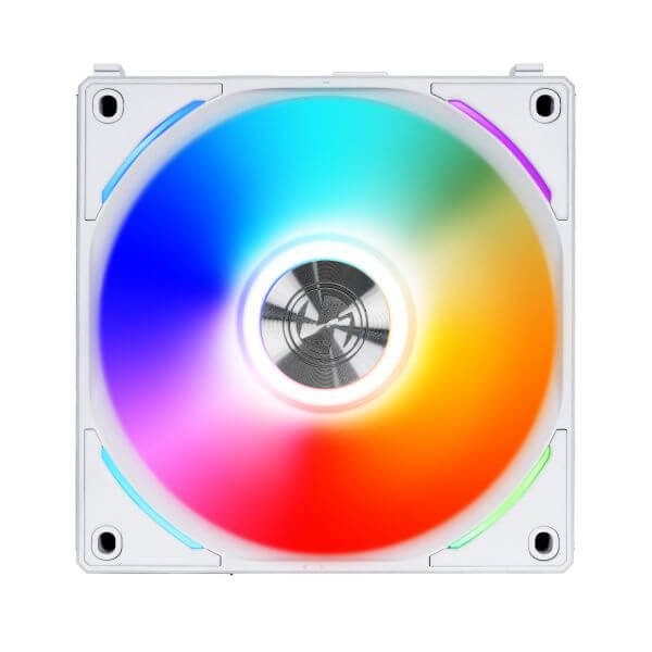 Lian Li UNI Fan AL120 ARGB White 120mm  Cabinet Fan (Triple Pack)